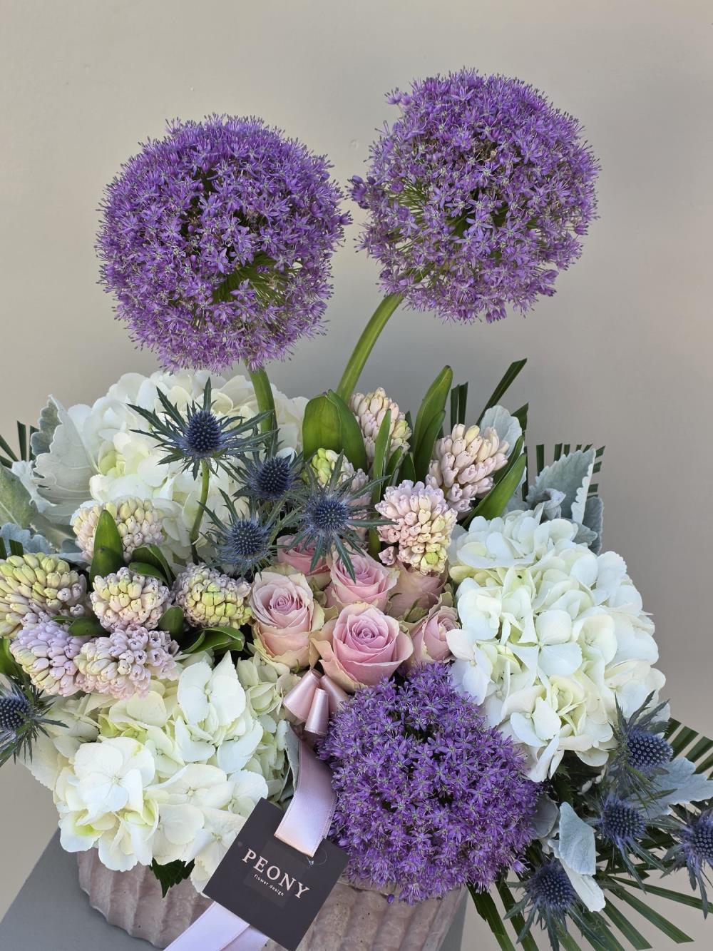 Purple Allium Garden 